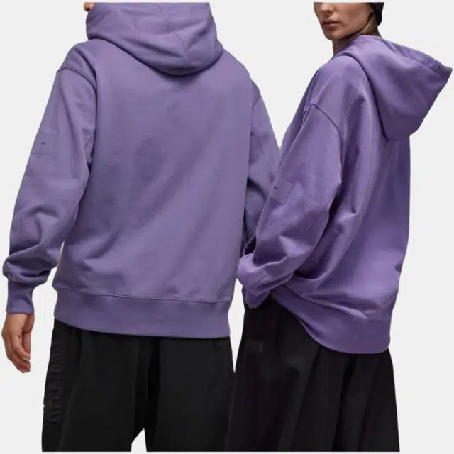 Y-3 Loose Hoodie Purple