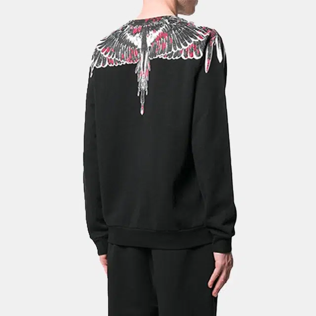 Marcelo Burlon Wing Print Crewneck Sweater