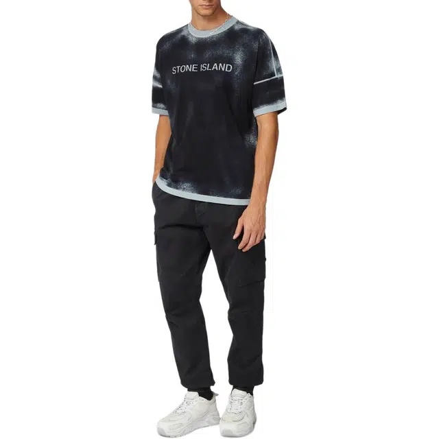 STONE ISLAND STONE ISLAND Hand Sprayed T