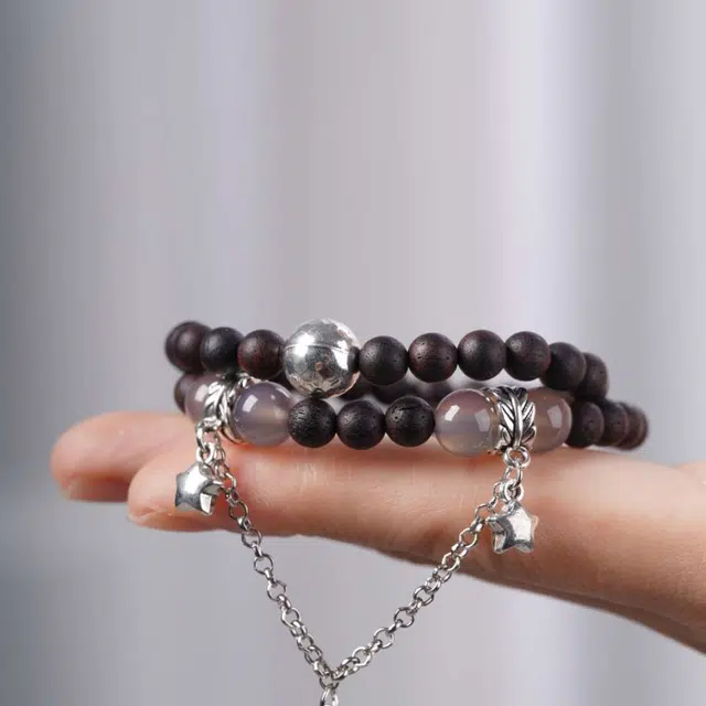 爵倾 原创设计 降真香 珠串 男女同款情侣款