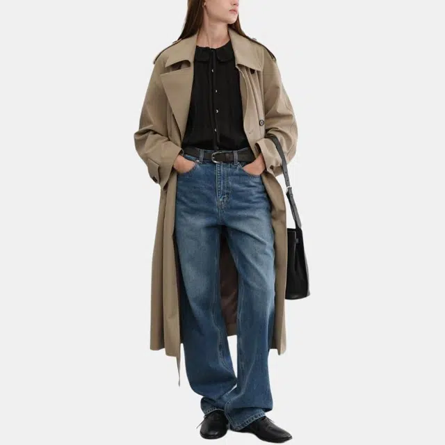 Dunst EXCLUSIVE VINTAGE RUFFLE BLOUSE BLACK