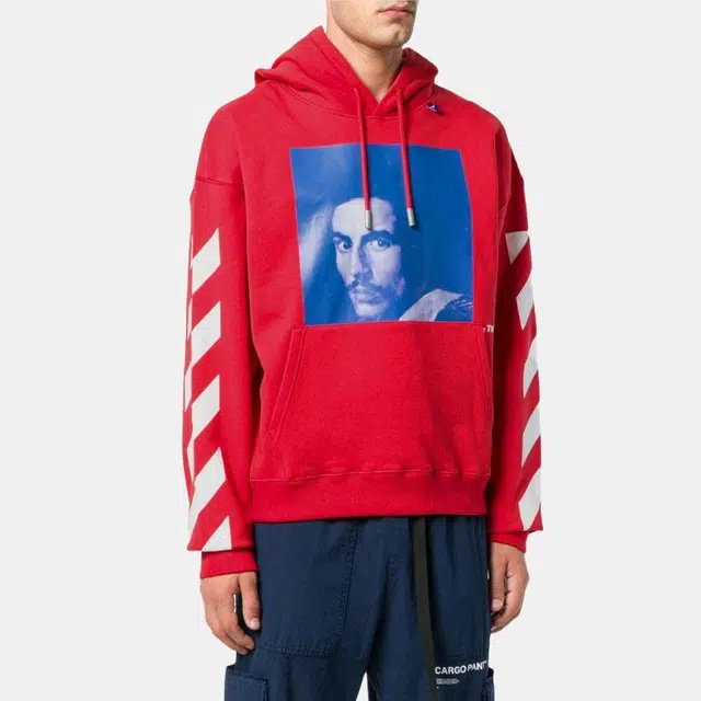 OFF-WHITE Hoodie Red