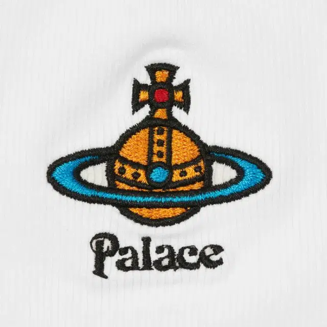 PALACE x VIVIENNE WESTWOOD FW24 CORSET RIB VEST LOGO