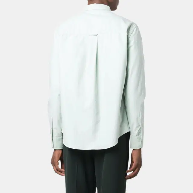 AMIPARIS SS22 Heart Logo Shirt Light Green