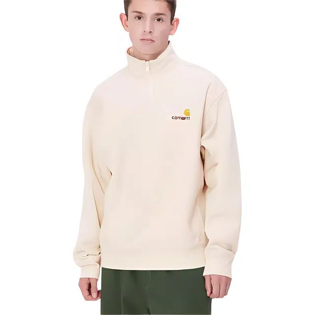 Carhartt WIP American Script Half Zip Sweatshirt