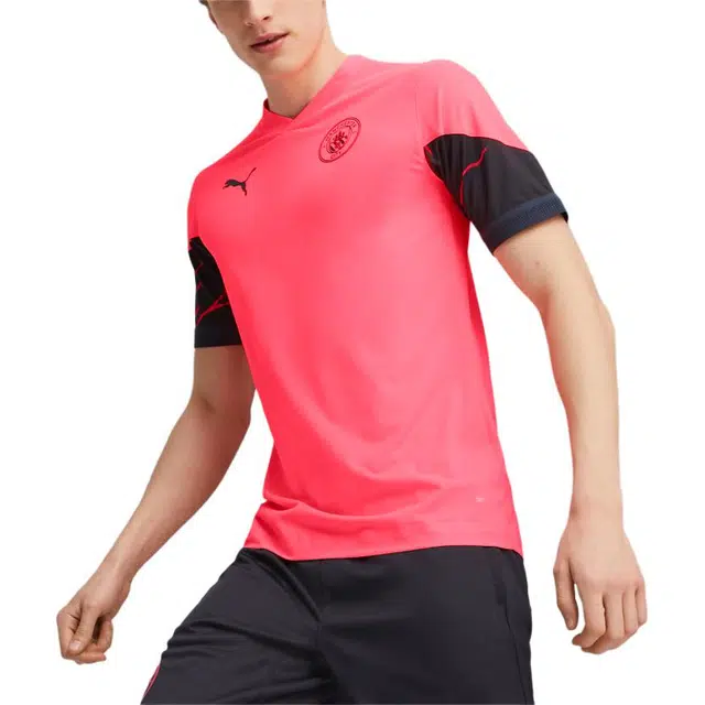 PUMA 2023-24 Manchester City Puma Pro Training Shirt logo