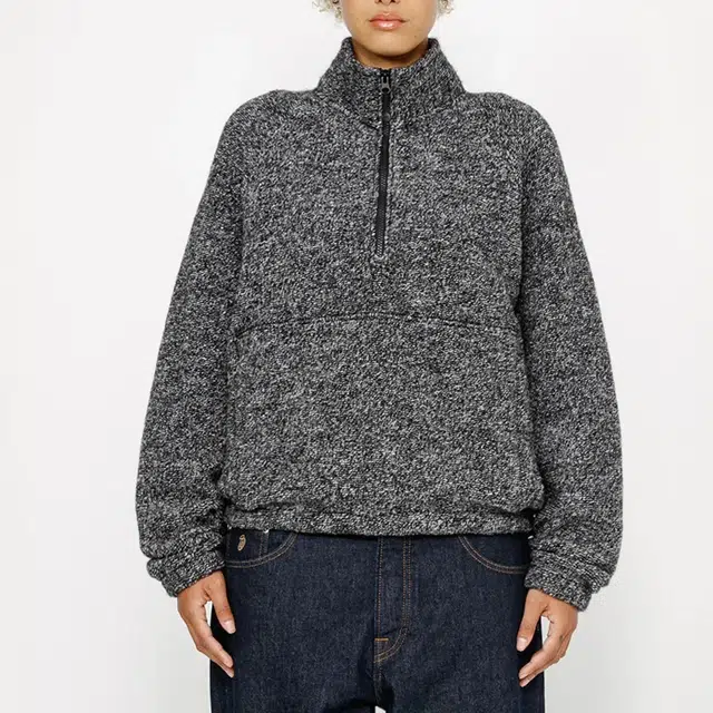 Stussy FW24 WOOL BLEND SHERPA MOCK NECK