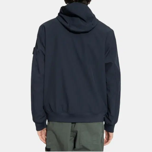 Stone Island Soft Shell Jacket Navy