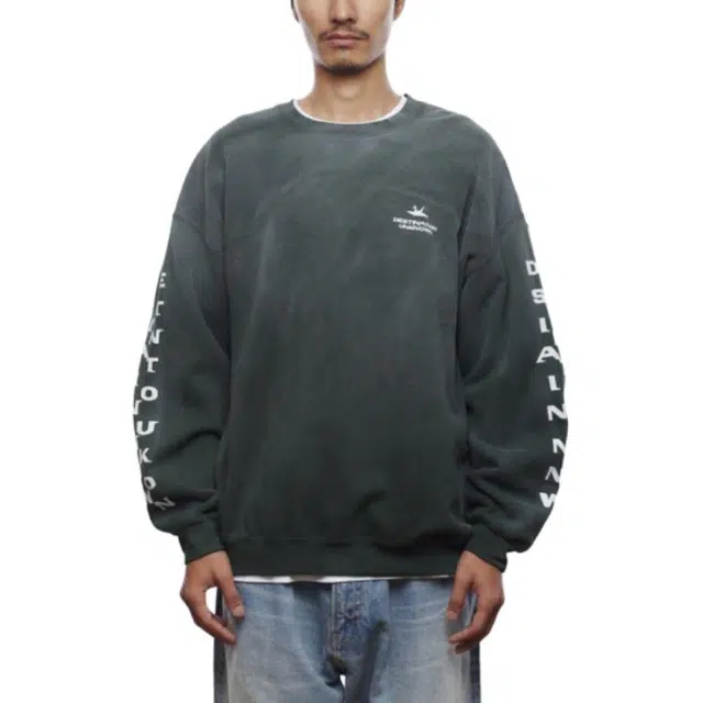 Liberaiders VINTAGE WASHED CREWNECK