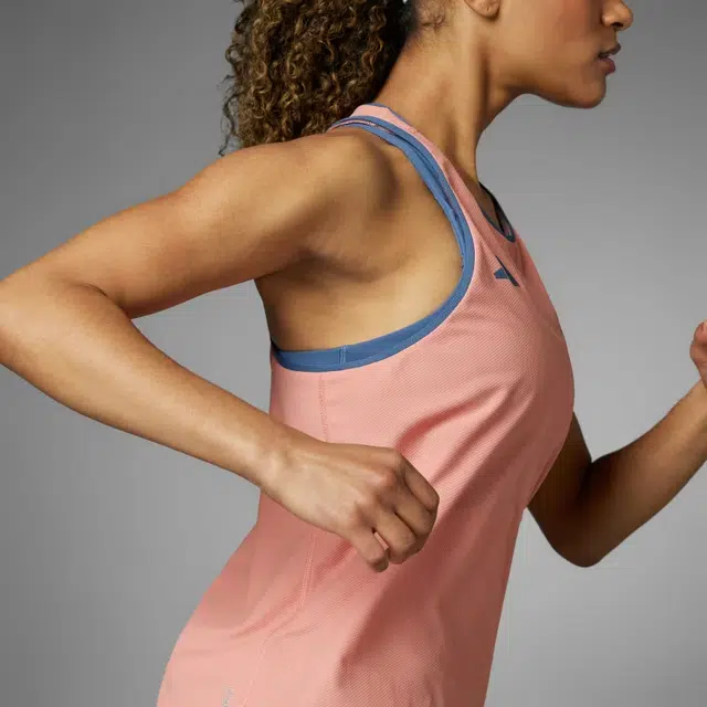 adidas Boston Marathon 2024 Own The Run Tank Top Logo