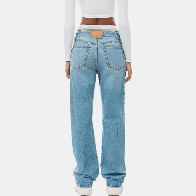 Alexander Wang FW23 Wide-Leg Jeans