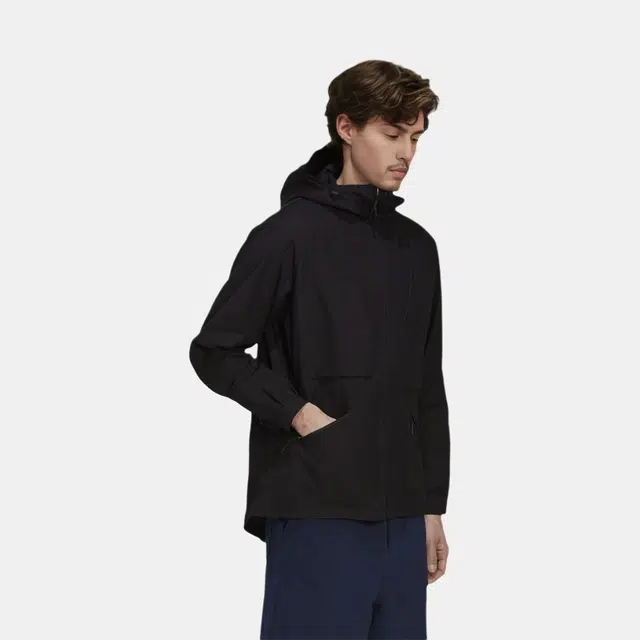 Y-3 SS21 Logo Zip Hoodie Jacket Black