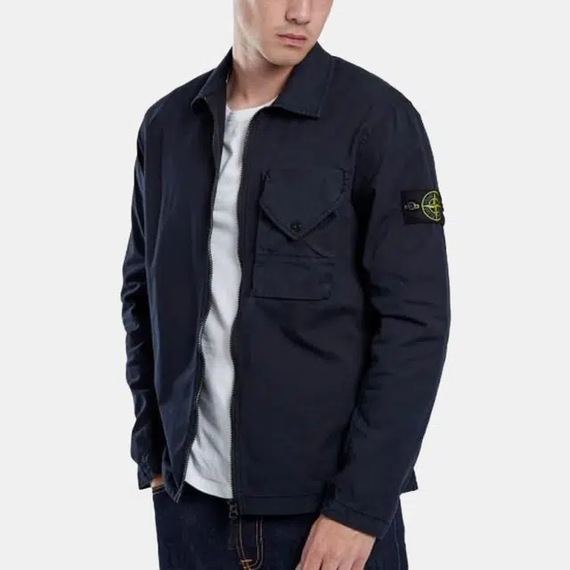 Stone Island FW23 Navy Shirt Jacket