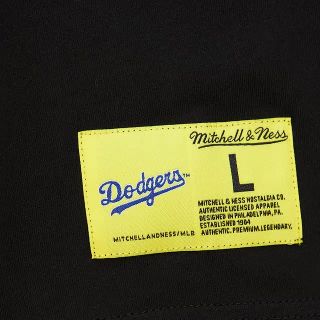 Mitchell Ness x MLB Piazza Los Angeles Dodgers Neon Pop Player T