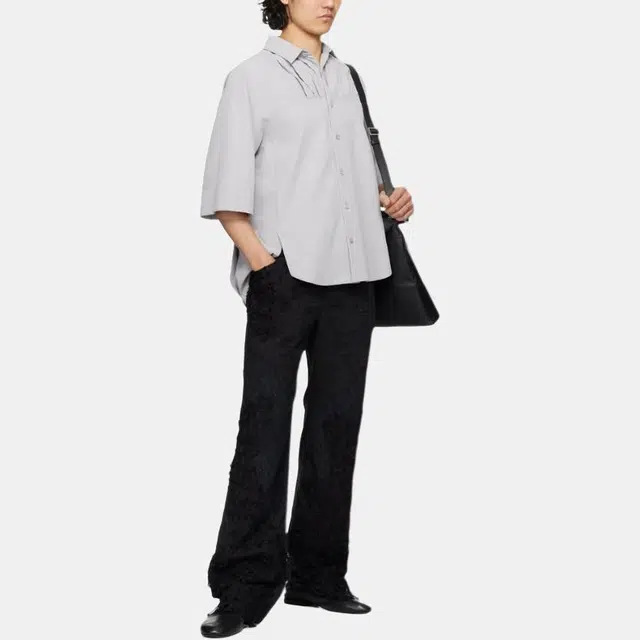 ADER ERROR Short Sleeve Shirt Grey