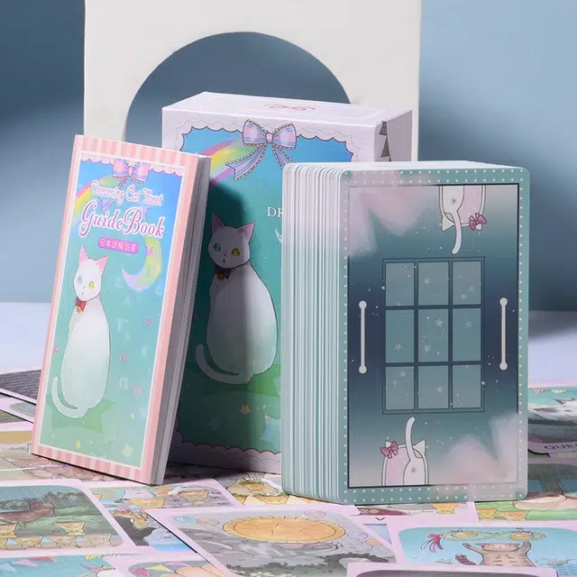 韦特塔罗 塔罗牌经典韦特梦幻猫 新手全套普及维特伟特桌游卡牌手册