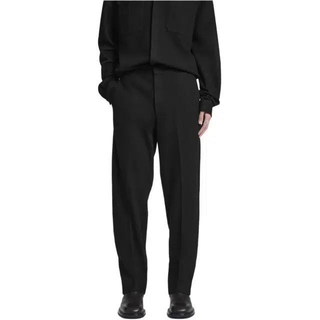 COS Wool Trousers Black