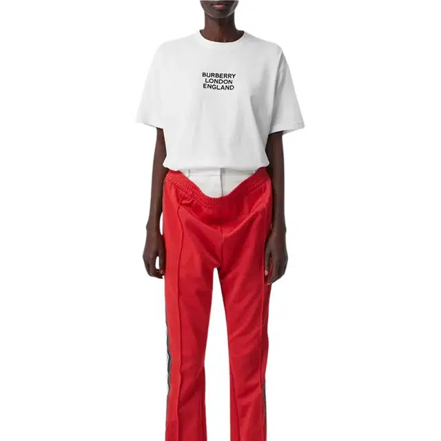 Burberry Embroidered Logo T-shirt T