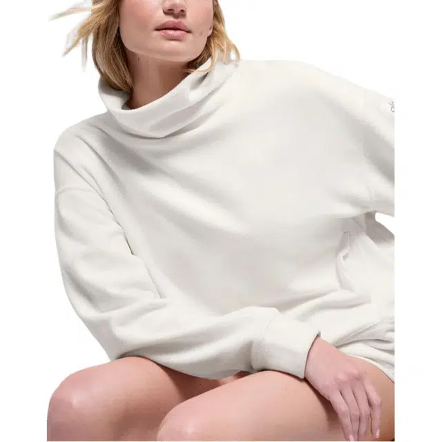 alo yoga Polar Fleece Hazy Pullover