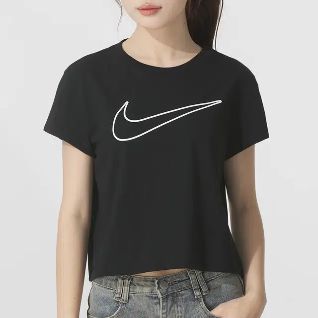 Nike Club AS W NSW SS HBR MD T