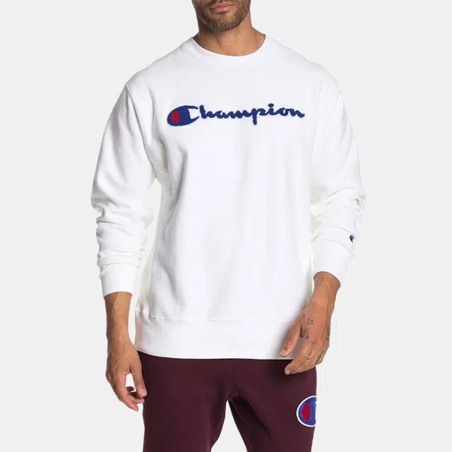 Champion Reverse Weave Crewneck White