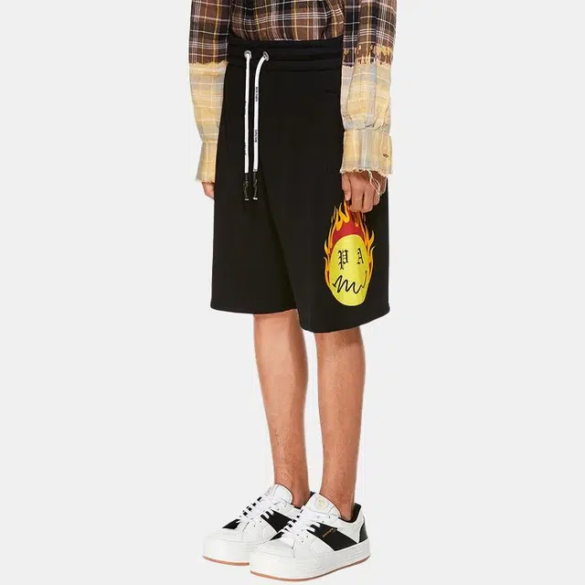Palm Angels Burning Head Shorts