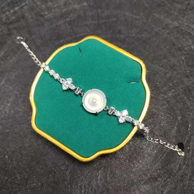 识恩 精致简约时尚优雅#好运 玉髓 手链 女款