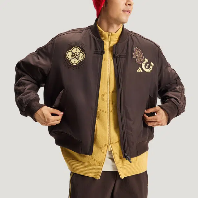 adidas FW25 CNY PADDED BOMBER JACKET