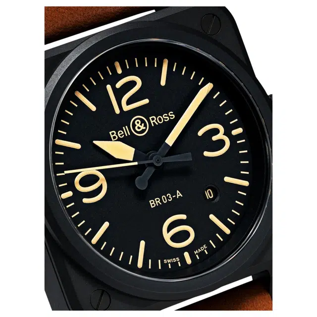 BELL ROSS 100 41mm BR03AHERCESCA