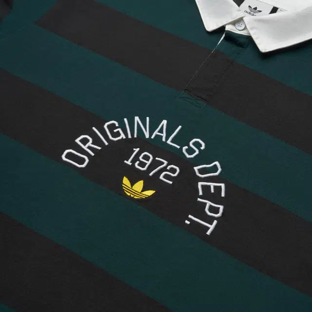 adidas originals SS25 DEPT. STRIPED Polo