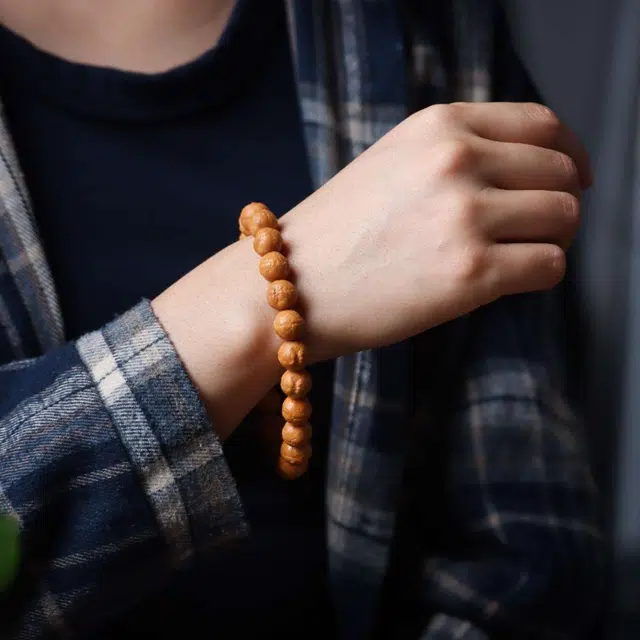 爵倾 猴头凤眼款 精品猴头精工雕刻凤眼 颗颗规整统一 金刚菩提 手串 男款