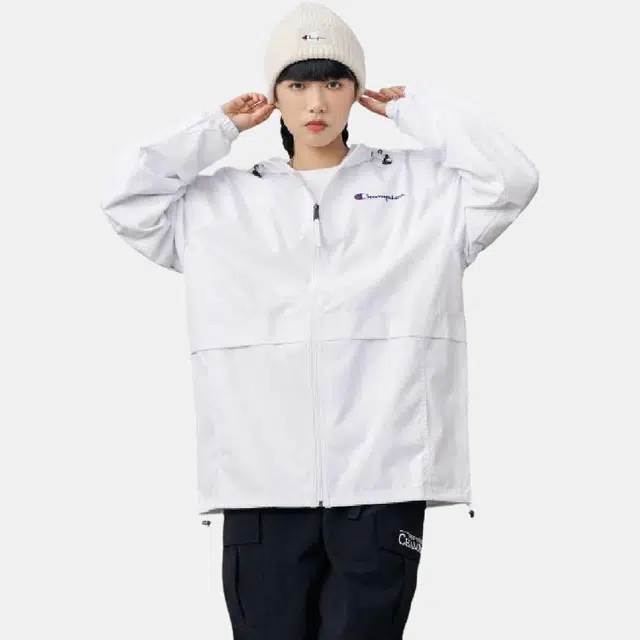 Champion Logo Hoodie Jacket