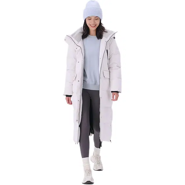 森马 纯色连帽简约舒适通勤羽绒服 女款