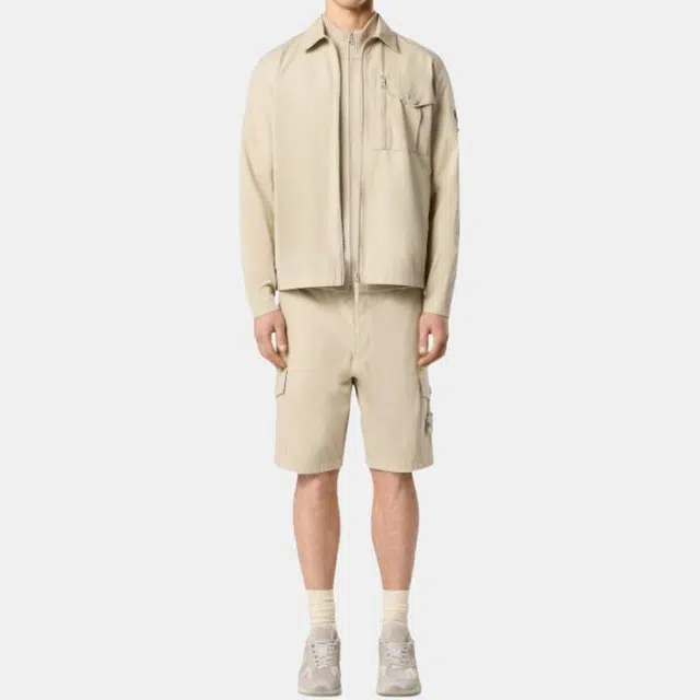 Stone Island Zip Jacket Khaki