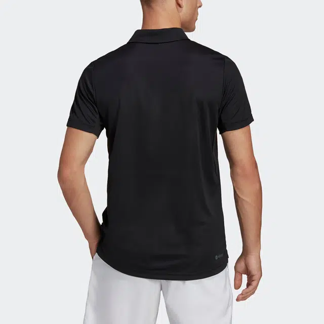 adidas Heat.rdy Tennis Polo Shirt Black
