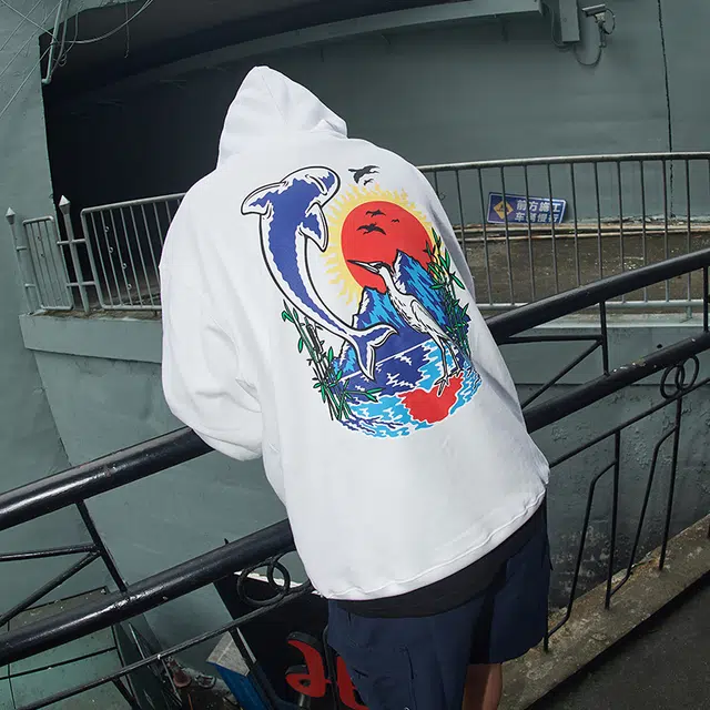 POLAR SKATE CO Mt. Fuji Hoodie Logo