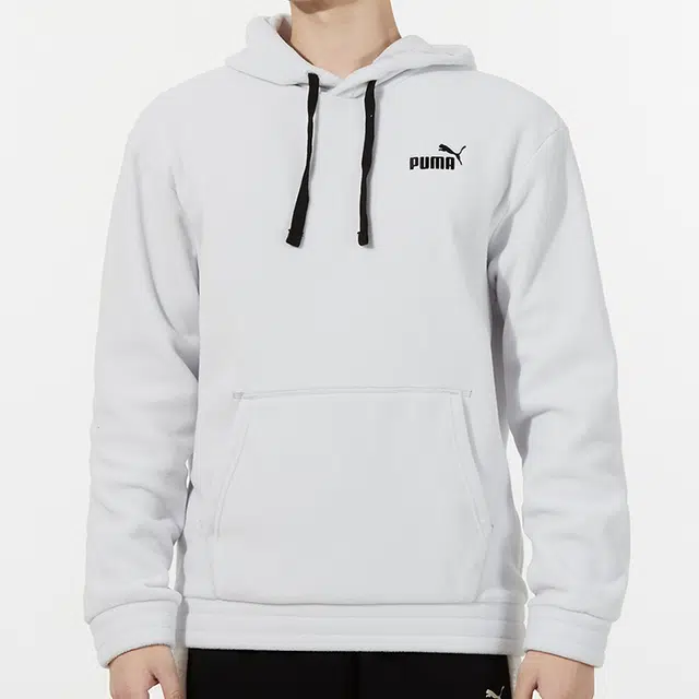 Puma Polar Fleece Hoodie Logo