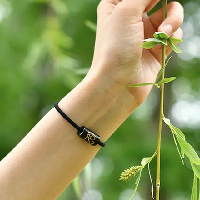 大英博物馆 荷鲁斯之眼 陶瓷手链 复古简约  情侣手链 手绳 夏日配饰 男女同款
