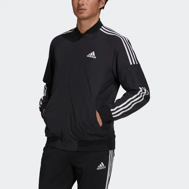adidas M 3s Bomber Jkt Logo