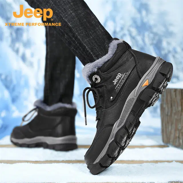 Jeep Hiking Boots Black