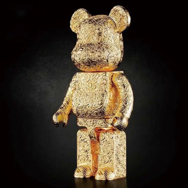 MEDICOM TOY x Royal Selangor x BERBRICK Arabesque Golden 400