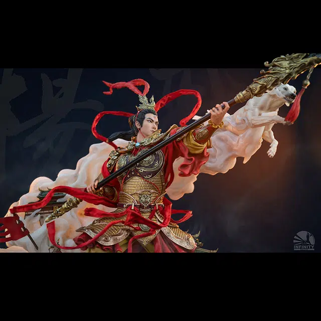 开天工作室 神话系列 开天工作室角色 神将杨戬 雕像