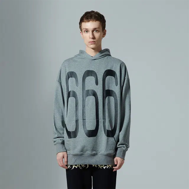 SKUNK GALLERY Triple Six Hoodie