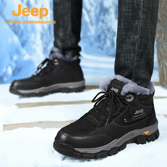 Jeep Hiking Boots Black