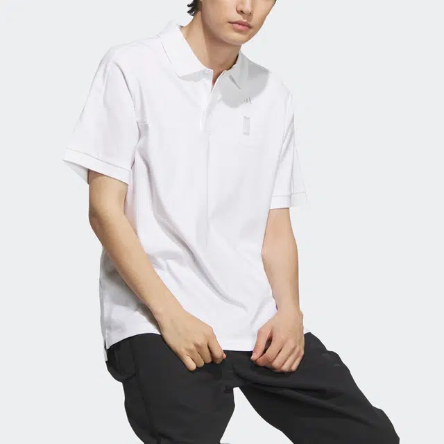 adidas Wuji Premium Polo Shirt Short LogoPolo