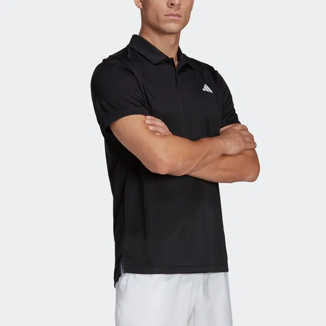 adidas Heat.rdy Tennis Polo Shirt Black