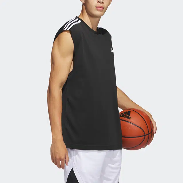 adidas All-world Sleeveless Tank Tee Logo