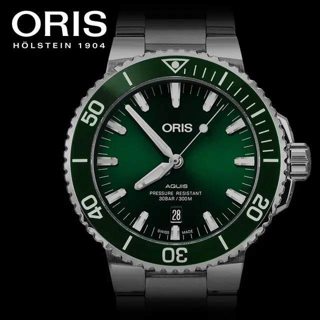 Oris 39.5mm 73377324157MB