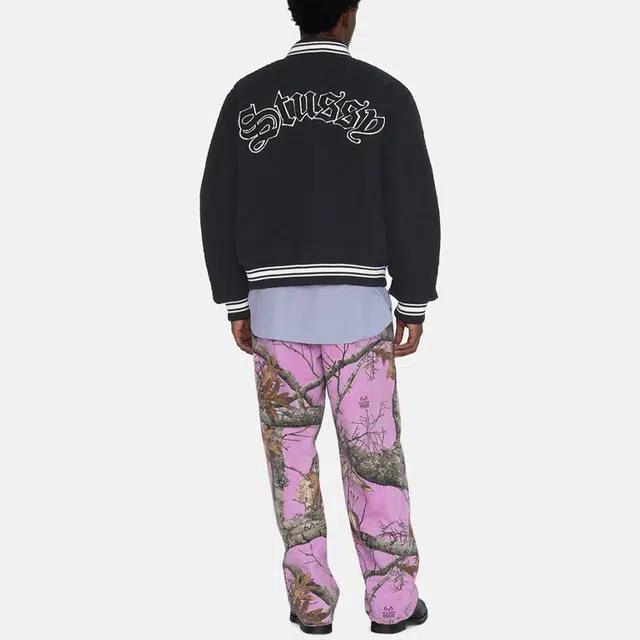 Stussy FW22 Casentino Wool Varsity Jacket