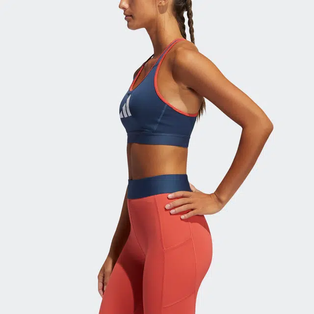 adidas Drst 3 Bar Bra Logo